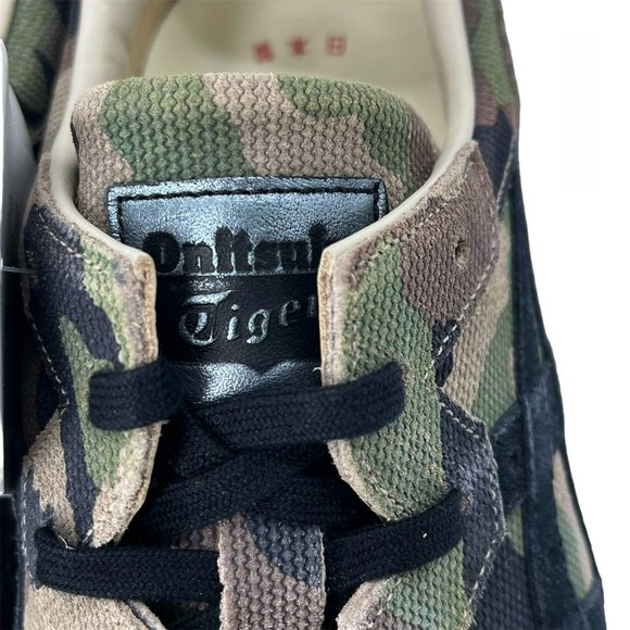 Onitsuka Tiger Nippon-Made Tiger Ally Deluxe Low Top Sneakers Hunter Green - Picture 11 of 16